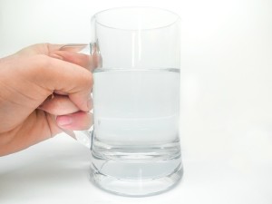 Water drinken