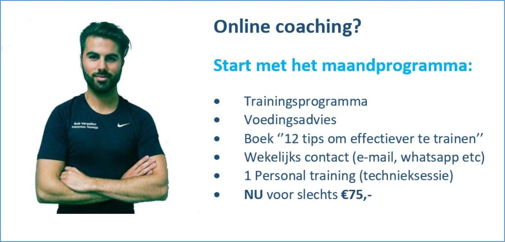 Inschrijven online coaching